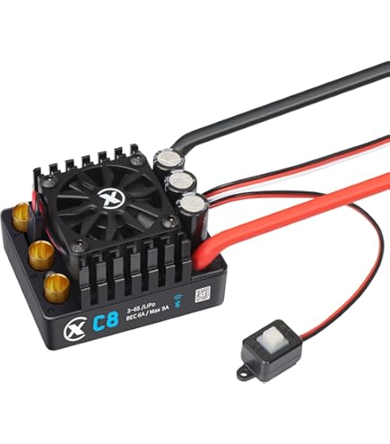 Amazon.com: Kyosho 82247 Speed House Brainz 8 Brushless ESC